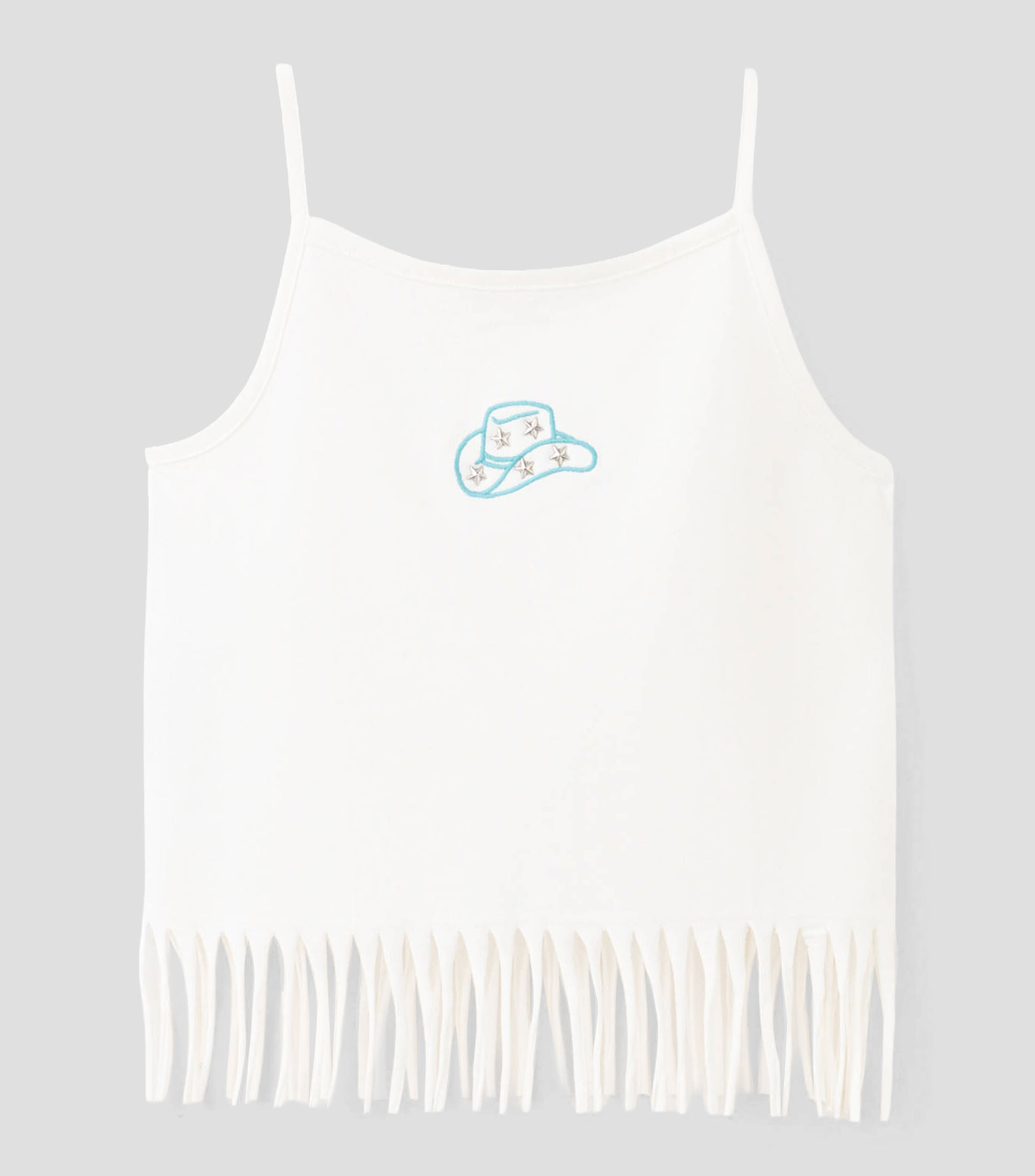 Top cuello redondo sin mangas fantasía Niña
